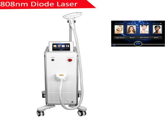 120 J/CM 600w Diode Laser Hair Removal Wanita Salon Mesin Ipl
