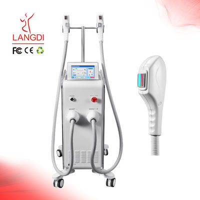 Mesin Penghapusan Bintik Laser Shr Putih Untuk Penggunaan Salon Kecantikan