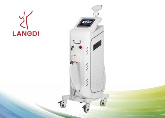 808nm Diode Laser Hair Removal Machine 400ms Dapat Disesuaikan