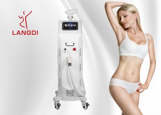 Permanen 10 Bar 810nm Diode Laser Hair Removal Instrumen