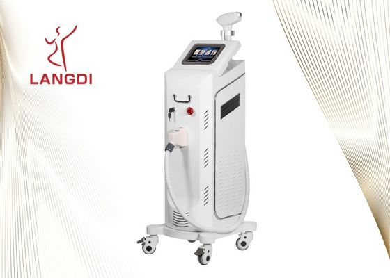 Permanen 10 Bar 810nm Diode Laser Hair Removal Instrumen