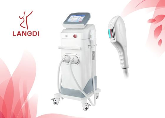 640nm 755nm IPL Hair Removal Machine Untuk Membersihkan Kulit Seluruh Tubuh