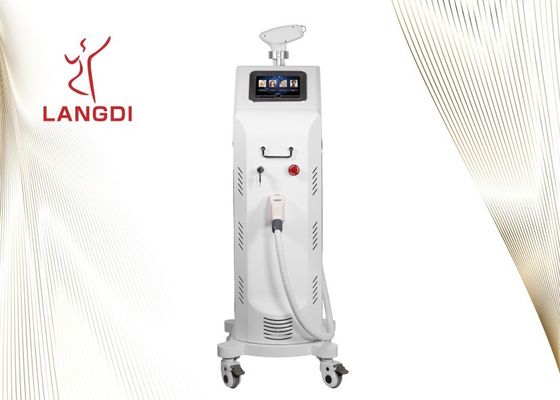 Mesin Penghilang Bulu Laser 808 Dioda Permanen Tanpa Rasa Sakit 400ms Dapat Disesuaikan