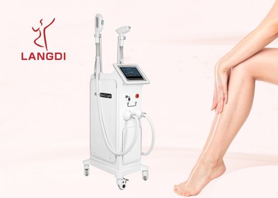 10HZ 50J Perangkat Laser Hair Removal Permanen Untuk Bikini Kaki Belakang wajah