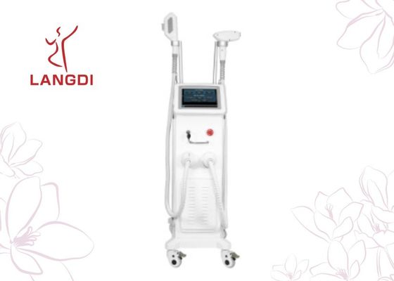 10HZ 50J Perangkat Laser Hair Removal Permanen Untuk Bikini Kaki Belakang wajah