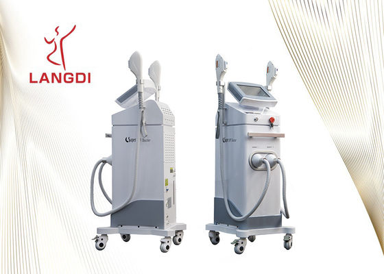 Super Nano Light OPT SHR IPL Untuk Menghilangkan Rambut / Peremajaan Kulit / Terapi Vaskular &amp; Pengencangan Payudara