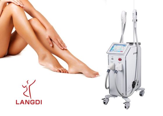 OPT 5 In 1 Hair Removal Mesin Laser IPL Yang Kuat / IPL OPT SHR Untuk Peremajaan Rambut Dan Kulit