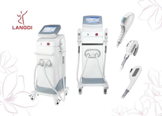 Super Nano Light OPT SHR IPL Untuk Menghilangkan Rambut / Peremajaan Kulit / Terapi Vaskular &amp; Pengencangan Payudara