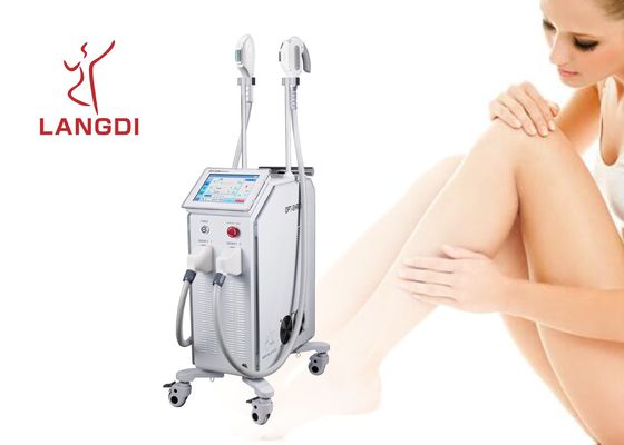 Langdai Portable IPL OPT Shr E-light OPT Elight Perangkat Penghilang Bulu permanen untuk Klinik