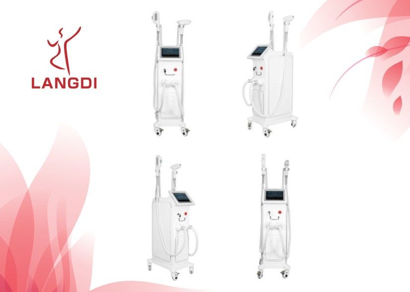 ODM Painless Elight Laser Hair Removal Dengan Layar Warna LCD 10 Inch